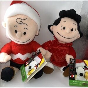 Charlie Brown And Lucy Applause Holiday Special Edition Bean Bag‎ Plush Kohl's
